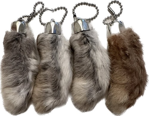 Piece authentic rabbit foot - rabbit,