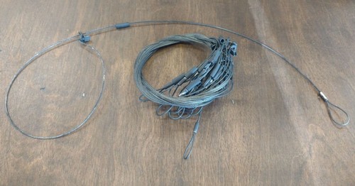 Dyed rabbit snares dozen - snares, 1