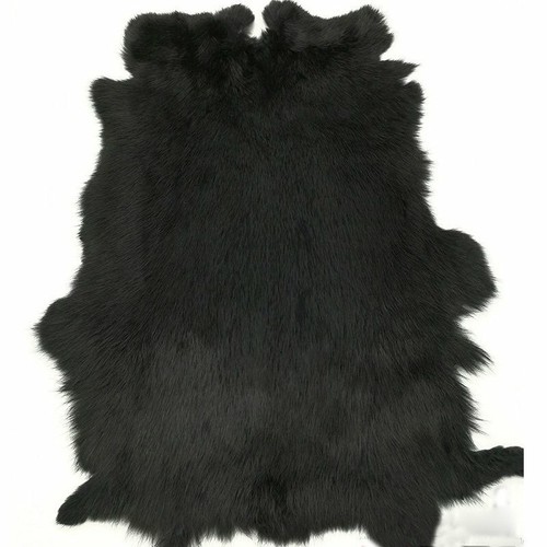 Black rabbit hide - 1x,